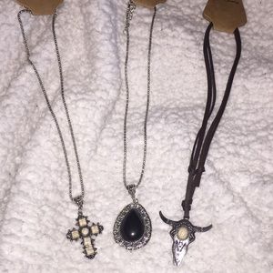 Boho Chic set of 3 Necklaces